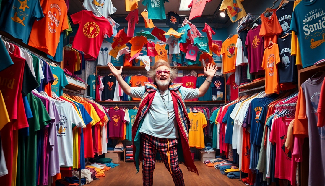 The Unexpected Adventures of a T-Shirt Enthusiast